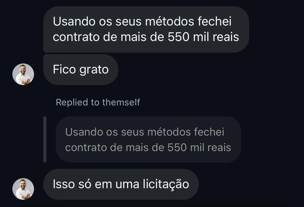 Depoimento real de aluno 5